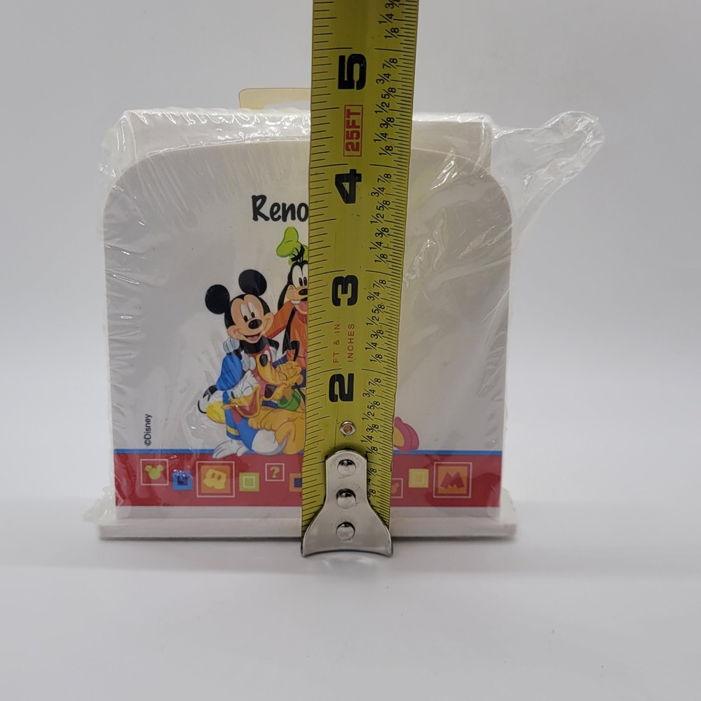 Disney Mickey Mouse Friends Reno NV Notepad Holder Souvenir New Sealed - Picture 4 of 6